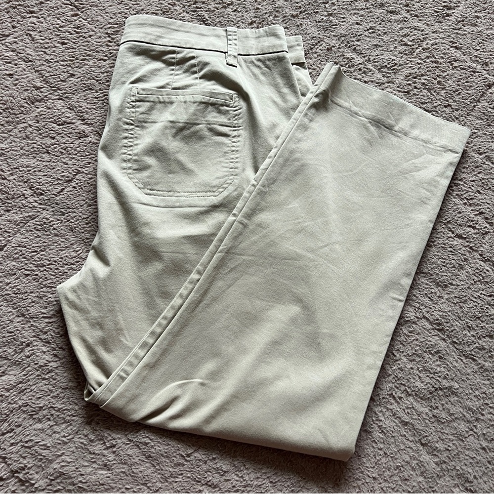 Vince High Rise Straight Leg Pants Preppy Minimalist Office Old Money Size 14‎